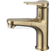 Смеситель для кухни D-lin D158367-J золотой сатин