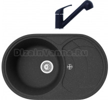 Комплект Мойка кухонная TopZero Alla 780.500-40 Galaxy + Смеситель Bruce galaxy 40