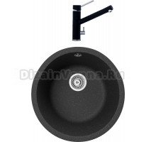 Комплект Мойка кухонная TopZero Kelly 460-40 Galaxy + Смеситель Leonardo galaxy 40