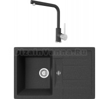 Комплект Мойка кухонная TopZero Susanna 780.500-40 Galaxy + Смеситель Donald galaxy 40