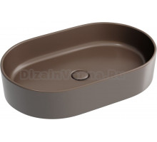 Раковина Ceramicanova Element CN6048MDB темно-коричневая матовая