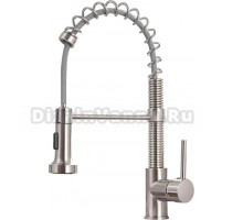 Смеситель для кухни D-lin D159315-3 с гибким изливом, сатин