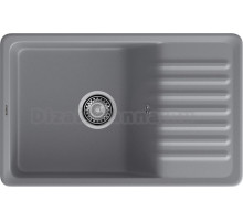 Мойка кухонная GranFest Quarz 72 темно-серая