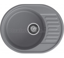Мойка кухонная GranFest Quarz 58 темно-серая