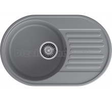 Мойка кухонная GranFest Quarz 18 темно-серая