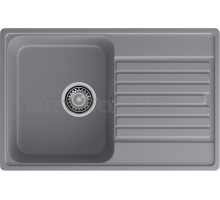 Мойка кухонная GranFest Quarz 78 темно-серая