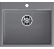 Мойка кухонная GranFest Urban 658 темно-серая
