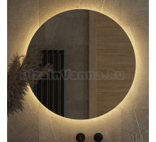 Зеркало круглое Defesto Opti DF 2855 80 с LED-подсветкой, 3000К