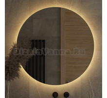 Зеркало круглое Defesto Opti DF 2856 90 с LED-подсветкой, 3000К