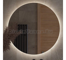 Зеркало круглое Defesto Opti DF 2846R 90 с LED-подсветкой, 4500К, инфракрасный выключатель