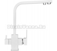 Смеситель для кухни Wisent W4333-3-18 белый