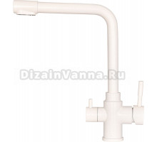 Смеситель для кухни Wisent W4355-3-18 белый