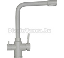 Смеситель для кухни Wisent W4355-3-19 серый
