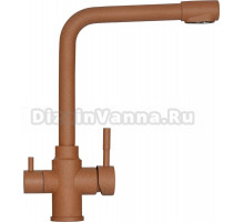 Смеситель для кухни Wisent W4355-3-23 терракот