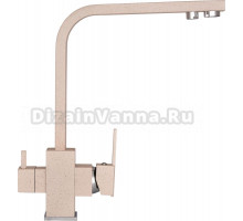 Смеситель для кухни Wisent W4371-3-21 песочный