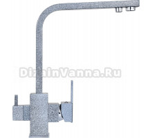 Смеситель для кухни Wisent W4371-3-24 графит