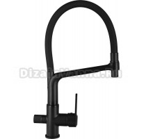 Смеситель для кухни Wisent W4755U-12 графит