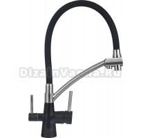 Смеситель для кухни Wisent W4855-22-2 черный