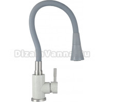 Смеситель для кухни Wisent W74199-19C-9 белый, серый