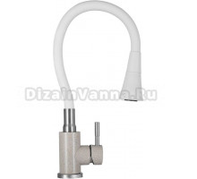 Смеситель для кухни Wisent W74199-21C-3 песочный, белый