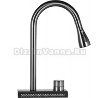 Смеситель для кухни Wisent WX4057U графит