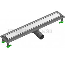 Душевой трап (лоток) CTESI Way Line 600 с решеткой и опорами