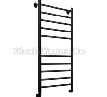 Полотенцесушитель водяной Comfysan Luce W-10 100х50 черный матовый