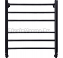 Полотенцесушитель водяной Comfysan Luce W-6 60х50 черный матовый