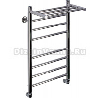 Полотенцесушитель водяной Comfysan Luce W-8 80х40 хром, с полкой