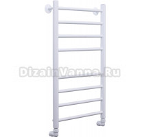 Полотенцесушитель водяной Comfysan Luce W-8 80х40 белый матовый
