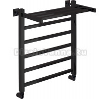 Полотенцесушитель водяной Comfysan Marte-K W-5 60х50 черный матовый