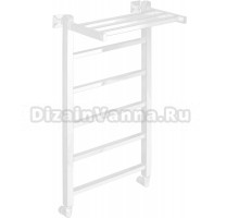 Полотенцесушитель водяной Comfysan Marte-K W-6 80х40 белый матовый