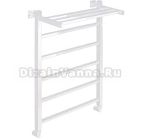 Полотенцесушитель водяной Comfysan Marte-K W-6 80х50 белый матовый