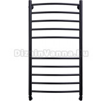 Полотенцесушитель водяной Comfysan Noumi W-10 100х50 черный матовый