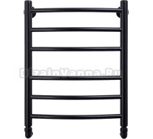 Полотенцесушитель водяной Comfysan Noumi W-6 60х40 черный матовый