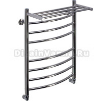 Полотенцесушитель водяной Comfysan Noumi W-8 80х50 хром, с полкой