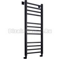 Полотенцесушитель водяной Comfysan Pioli-K W-10 100х40 черный матовый