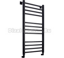 Полотенцесушитель водяной Comfysan Pioli-K W-10 100х50 черный матовый