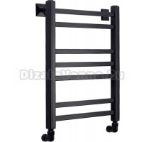 Полотенцесушитель водяной Comfysan Pioli-K W-6 60х40 черный матовый