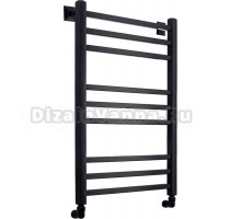 Полотенцесушитель водяной Comfysan Pioli-K W-8 80х50 черный матовый