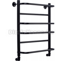 Полотенцесушитель водяной Comfysan Puro W-6 60х50 черный матовый