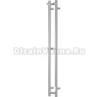 Полотенцесушитель электрический Bauedge Stella R 8х120, нержавеющая сталь полированная