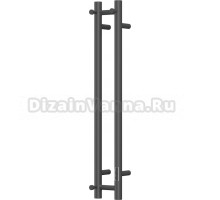 Полотенцесушитель электрический Bauedge Stella R 8х80, черный матовый