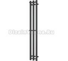 Полотенцесушитель электрический Bauedge Stella R 12х160, матовый черный RAL9005