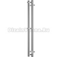 Полотенцесушитель электрический Bauedge Stella Square R 8х120, нержавеющая сталь полированная