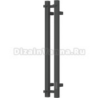 Полотенцесушитель электрический Bauedge Stella Square R 8х80, черный матовый