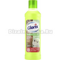 Средство для мытья пола Glorix Цветущая яблоня и ландыш антибактериальное, 1 л