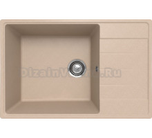 Мойка кухонная Ulgran Quartz Prima 760 десерт