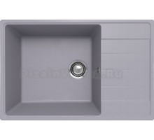 Мойка кухонная Ulgran Quartz Prima 760 бетон