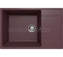 Мойка кухонная Ulgran Quartz Prima 760 трюфель